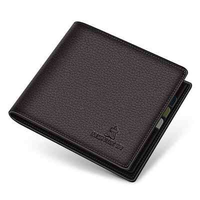 Scarecrow MEXICAN mens wallet short business first layer cowhide cross section two fold ticket holder multi card holder wallet MMQB02181655 black
Scarecrow MEXICAN mens wallet short business first layer cowhide cross section two fold ticket holder multi card holder wallet MMQB02181655 black