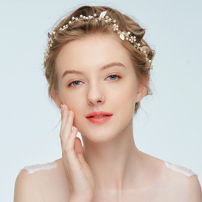Jonnafe Pretty Bridal Gold Leaf Headband Women Hair Vine Jewelry Handmade Wedding Hair Piece Accessories
Jonnafe Pretty Bridal Gold Leaf Headband Women Hair Vine Jewelry Handmade Wedding Hair Piece Accessories