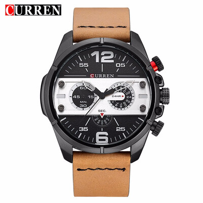 CURREN 2017Men Watch Luxury Brand Army Military Watch Men Leather Sport Watches Quartz Waterproof Wristwatch relogio mascul 8259
CURREN 2017Men Watch Luxury Brand Army Military Watch Men Leather Sport Watches Quartz Waterproof Wristwatch relogio mascul 8259