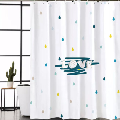 Mercure guest Nordic polyester padded shower curtain love 180200CM plumb waterproof&mildew impervious machine shower curtain hotel bathroom curtain waterproof partition curtain
Mercure guest Nordic polyester padded shower curtain love 180200CM plumb waterproof&mildew impervious machine shower curtain hotel bathroom curtain waterproof partition curtain