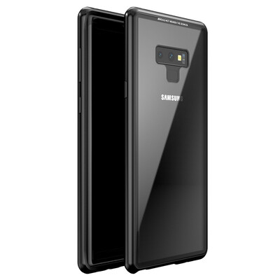 For Samsung Galaxy Note 9 Case Magnetic Adsorption Metal Bumper 9H Tempered Glass Back Cover Slim Hard Shockproof Case
For Samsung Galaxy Note 9 Case Magnetic Adsorption Metal Bumper 9H Tempered Glass Back Cover Slim Hard Shockproof Case