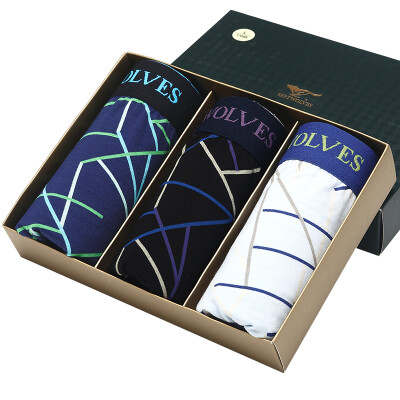 Seven wolves men &39s underwear blue fine sticky fiber in the waist&tendons printed flat pants 3 boxed
Seven wolves men &39s underwear blue fine sticky fiber in the waist&tendons printed flat pants 3 boxed