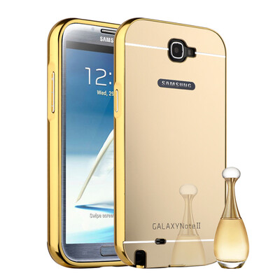 MOONCASE Plating Metal Frame Edge Mirror Back Protective Shell 2 in 1 Thin Case Cover for Samsung Galaxy Note 2 N7100
MOONCASE Plating Metal Frame Edge Mirror Back Protective Shell 2 in 1 Thin Case Cover for Samsung Galaxy Note 2 N7100