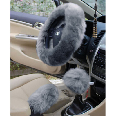 Charm Warm Long Wool Plush Steering Wheel Cover for Car Handbrake Accessory
Charm Warm Long Wool Plush Steering Wheel Cover for Car Handbrake Accessory