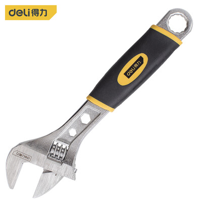 Deli deli boutique plastic handle adjustable wrench open adjustable wrench 12 inch DL30112
Deli deli boutique plastic handle adjustable wrench open adjustable wrench 12 inch DL30112