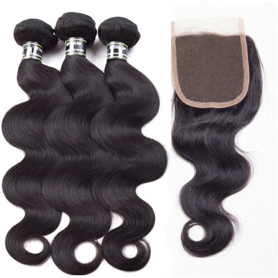 Amazing Star Bundles with Closure Malaysian Body Wave with Closure Virgin Human Hair with Closure 4x4" Free Part Soft&Bouncy
Amazing Star Bundles with Closure Malaysian Body Wave with Closure Virgin Human Hair with Closure 4x4" Free Part Soft&Bouncy