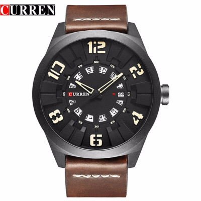2017 New CURREN Watches Men Fashion Luxury Man Sport Clock Male Military Wristwatch Leather Quartz Watch Relogio Masculino 8258
2017 New CURREN Watches Men Fashion Luxury Man Sport Clock Male Military Wristwatch Leather Quartz Watch Relogio Masculino 8258