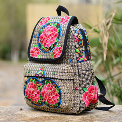 2018 New National Style Embroidered Backpack Embroidered Canvas Child Schoolbag for Younger Female travel Bag
2018 New National Style Embroidered Backpack Embroidered Canvas Child Schoolbag for Younger Female travel Bag