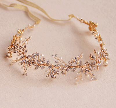 Jonnafe Stunning Gold Silver Rhinestone Wedding Hair Vine Accessories Handmade Bridal Headband Pearl Headpiece
Jonnafe Stunning Gold Silver Rhinestone Wedding Hair Vine Accessories Handmade Bridal Headband Pearl Headpiece