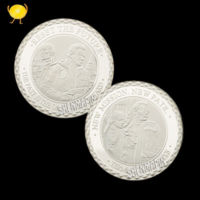 Terminator Genesis Science Fiction Adventure Movie Commemorative Coin Reset Future Challenge Coin Art Collectibles
Terminator Genesis Science Fiction Adventure Movie Commemorative Coin Reset Future Challenge Coin Art Collectibles