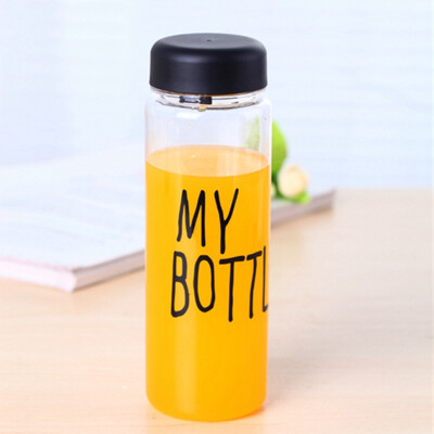 mymei Portable Clear My Bottle Sport Plastic Fruit Juice Water Cup 500ML Canvas Bag
mymei Portable Clear My Bottle Sport Plastic Fruit Juice Water Cup 500ML Canvas Bag