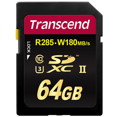 Transcend 64-Гбайт UHS-II U3 SDHC Ультра-высокоскоростная карта памяти (чтение 285 Мбит / с, запись 180 Мбит / с) (частицы MLC)
Transcend 64-Гбайт UHS-II U3 SDHC Ультра-высокоскоростная карта памяти (чтение 285 Мбит / с, запись 180 Мбит / с) (частицы MLC)