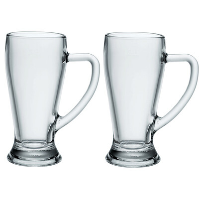 Bormioli Rocco Italian imports of large capacity beer glass heat-resistant lead-free glass 379mL 2 support
Bormioli Rocco Italian imports of large capacity beer glass heat-resistant lead-free glass 379mL 2 support