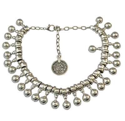 Idealway High Quality Silver Chain Fashion Bangle Coin Ball Tassel Boho Gypsy Beachy Ethnic Bracelets Women Jewelry Adjustable
Idealway High Quality Silver Chain Fashion Bangle Coin Ball Tassel Boho Gypsy Beachy Ethnic Bracelets Women Jewelry Adjustable