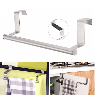Stainless Steel Cabinet Cupboard Door Hanging Rack Towel hanger scouring pad holder Bathroom shelf Kitchen organizer
Stainless Steel Cabinet Cupboard Door Hanging Rack Towel hanger scouring pad holder Bathroom shelf Kitchen organizer