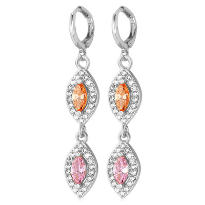 U7 Long Earrings For Women Fashion Jewelry 18K Real Gold/Platinum Plated Clover Pink Cubic Zirconia Earrings Wholesale
U7 Long Earrings For Women Fashion Jewelry 18K Real Gold/Platinum Plated Clover Pink Cubic Zirconia Earrings Wholesale