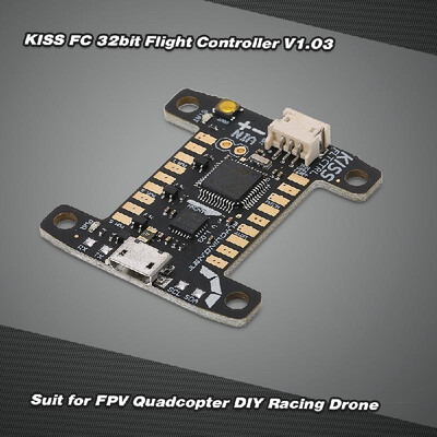 KISS FC 32bit Flight Controller V103 Betaflight for QAV210 QAV250 DIY FPV Racing Drone Quadcopter
KISS FC 32bit Flight Controller V103 Betaflight for QAV210 QAV250 DIY FPV Racing Drone Quadcopter