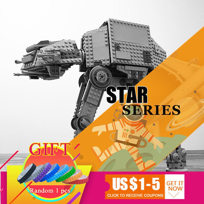 05051 1157pcs Star Series Toy Wars Force Awaken The AT Armored Robot 75054 Building Blocks
05051 1157pcs Star Series Toy Wars Force Awaken The AT Armored Robot 75054 Building Blocks