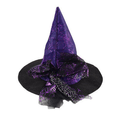 New&new fine arts Halloween party childrens spider yarn hat masquerade cosplay dress up magician props wizard show spire cap purple section
New&new fine arts Halloween party childrens spider yarn hat masquerade cosplay dress up magician props wizard show spire cap purple section