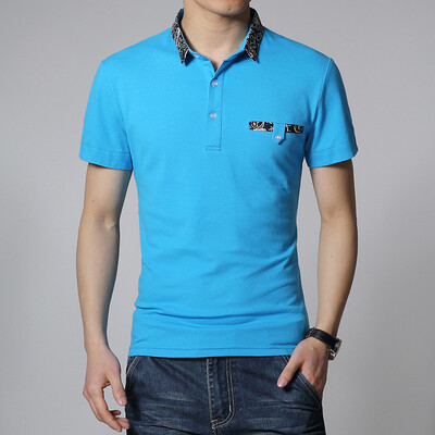 New 2016 Fashion Men T Shirts Slim Fits Casual T Shirts Flowers Collars Fake Pockets New T Shirts Men Tops Tees Free Shipping
New 2016 Fashion Men T Shirts Slim Fits Casual T Shirts Flowers Collars Fake Pockets New T Shirts Men Tops Tees Free Shipping