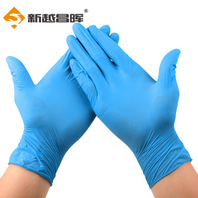 Xinyue Changhui disposable nitrile gloves thin latex rubber gloves wear-resistant anti-slip rubber gloves no powder eye-catching labor insurance industrial gloves blue 100 YS101
Xinyue Changhui disposable nitrile gloves thin latex rubber gloves wear-resistant anti-slip rubber gloves no powder eye-catching labor insurance industrial gloves blue 100 YS101