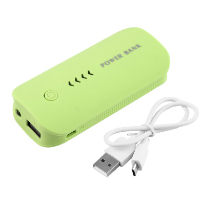 5600mAh Портативный USB Внешнее зарядное устройство Power Bank для мобильного телефона Green
5600mAh Портативный USB Внешнее зарядное устройство Power Bank для мобильного телефона Green