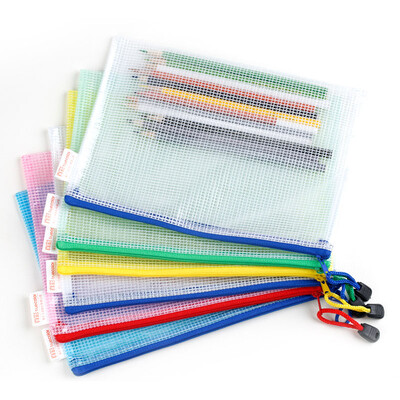 TRUECOLOR 10 A5 waterproof mesh zipper bag color information bag file bag 5 mixed color 9503
TRUECOLOR 10 A5 waterproof mesh zipper bag color information bag file bag 5 mixed color 9503