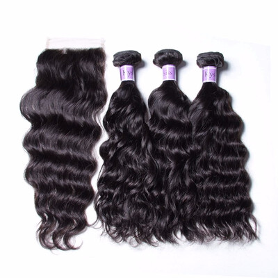 UNice Hair Kysiss Virgin Series Peruvian Natural Wave Closure 44 Free Part Lace Closure With 3 Bundles Human Hair Weaving
UNice Hair Kysiss Virgin Series Peruvian Natural Wave Closure 44 Free Part Lace Closure With 3 Bundles Human Hair Weaving