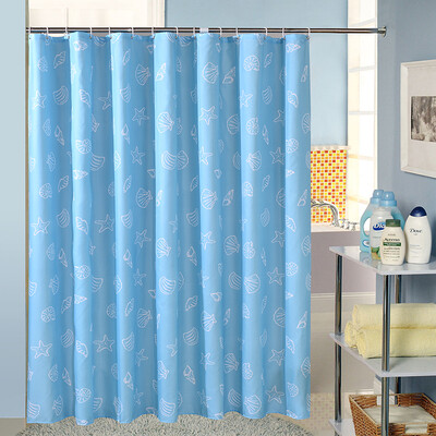 Visitor FK thick polyester shower curtain set free punching waterproof mildew curtain cloth bathroom curtain bathroom curtain partition curtain to send hanging ring blue shell 180200cm
Visitor FK thick polyester shower curtain set free punching waterproof mildew curtain cloth bathroom curtain bathroom curtain partition curtain to send hanging ring blue shell 180200cm