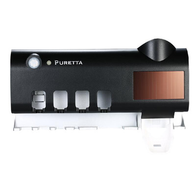 PURETTA UV Toothbrush Sterilizer Solar Toothbrush Sanitizer Toothbrush Rack Toothbrush Holder Toothbrush Stand Brush Holder with T
PURETTA UV Toothbrush Sterilizer Solar Toothbrush Sanitizer Toothbrush Rack Toothbrush Holder Toothbrush Stand Brush Holder with T