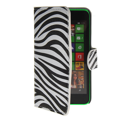 MOONCASE Zebra style Leather Side Flip Wallet Card Slot Stand Pouch Case Cover for Nokia Lumia 630
MOONCASE Zebra style Leather Side Flip Wallet Card Slot Stand Pouch Case Cover for Nokia Lumia 630