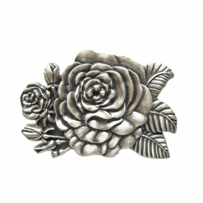 New Vintage Silver Plated 3D Sculpt Western Rose Flower Belt Buckle Gurtelschnalle Boucle de ceinture
New Vintage Silver Plated 3D Sculpt Western Rose Flower Belt Buckle Gurtelschnalle Boucle de ceinture