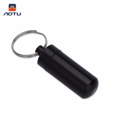 Aotu AT7605 Outdoor Emergency Portable Aluminum Alloy Medicine Pot Bottle with Key Ring Hollow water resistant&dust-proof
Aotu AT7605 Outdoor Emergency Portable Aluminum Alloy Medicine Pot Bottle with Key Ring Hollow water resistant&dust-proof