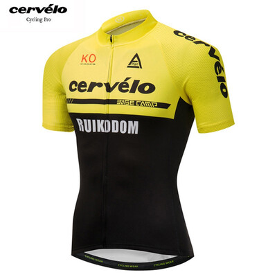 Cycling jersey 2018 pro team Cervelo mens summer quick dry bicycle clothing MTB bike jersey cycle sportswear
Cycling jersey 2018 pro team Cervelo mens summer quick dry bicycle clothing MTB bike jersey cycle sportswear