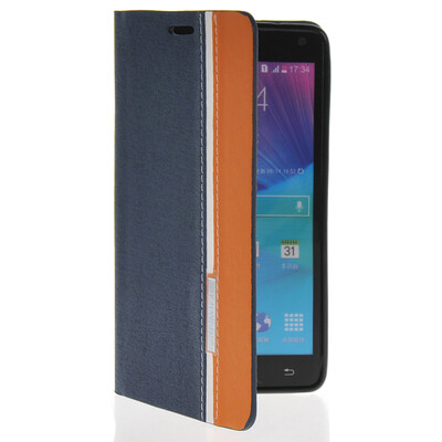 MOONCASE Business style Leather Side Flip Wallet Card Slot Pouch Stand Back Case for Samsung Galaxy Note 4 N9100 Sapphire
MOONCASE Business style Leather Side Flip Wallet Card Slot Pouch Stand Back Case for Samsung Galaxy Note 4 N9100 Sapphire