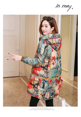 Womens wear the new winter 2018 printed the wind restoring ancient ways employed in loose hooded down jacket with thick coat
Womens wear the new winter 2018 printed the wind restoring ancient ways employed in loose hooded down jacket with thick coat