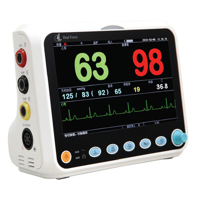 Heal Force PC-3000 multi-parameter monitor heart rate blood pressure blood oxygen temperature blood sugar
Heal Force PC-3000 multi-parameter monitor heart rate blood pressure blood oxygen temperature blood sugar