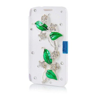 MOONCASE Luxury Flower Crystal Leather Side Flip Wallet Pouch Case Cover for Samsung Galaxy Express 2 G3815
MOONCASE Luxury Flower Crystal Leather Side Flip Wallet Pouch Case Cover for Samsung Galaxy Express 2 G3815