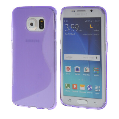MOONCASE - Line Soft Silicone Gel TPU Protective Case Flexible Shell Protective Case Cover for Samsung Galaxy S6 Edge Purple
MOONCASE - Line Soft Silicone Gel TPU Protective Case Flexible Shell Protective Case Cover for Samsung Galaxy S6 Edge Purple