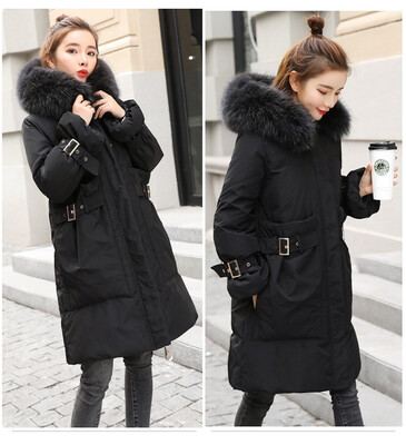 Winter 2018 winter down jacket ladies pure color temperament Korean version of the loose long cap cotton dress with real fur coll
Winter 2018 winter down jacket ladies pure color temperament Korean version of the loose long cap cotton dress with real fur coll