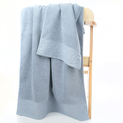 Kam and home towel home textiles cotton forging fan plain bath towel a blue JH16-19B
Kam and home towel home textiles cotton forging fan plain bath towel a blue JH16-19B