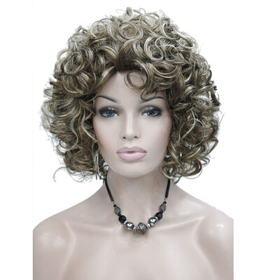 StrongBeauty Short Style Curly Capless wig Brown with Blonde Highlights Synthetic Hair Wigs for Women COLOUR CHOICES
StrongBeauty Short Style Curly Capless wig Brown with Blonde Highlights Synthetic Hair Wigs for Women COLOUR CHOICES