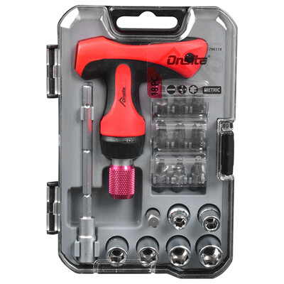 Tactical Tactix 790118 Onsite Series Screwdriver Set T-handle Screwdriver Multi-function Screwdriver Torx Sleeve Screwdriver
Tactical Tactix 790118 Onsite Series Screwdriver Set T-handle Screwdriver Multi-function Screwdriver Torx Sleeve Screwdriver