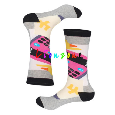 LIONZONE Women Happy Socks Unisex Colored Cats Robots Stationery Brand Designer Cotton Warm Casual Socks Funny Gift For Lovers
LIONZONE Women Happy Socks Unisex Colored Cats Robots Stationery Brand Designer Cotton Warm Casual Socks Funny Gift For Lovers