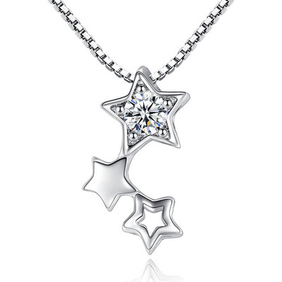 Fashion Women Chokers Necklaces Crystal Cubic Zirconia Pentagram Wedding Pendants Jewelry Femme
Fashion Women Chokers Necklaces Crystal Cubic Zirconia Pentagram Wedding Pendants Jewelry Femme