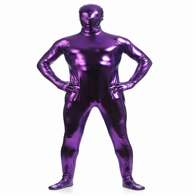 Gesikai Men Shiny Metallic Full Bodysuits Zentai Suit Adults Unisex Catsuit Fancy Halloween Costumes
Gesikai Men Shiny Metallic Full Bodysuits Zentai Suit Adults Unisex Catsuit Fancy Halloween Costumes