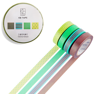 Kinbor hand and paper tape 5 pack 10mm * 10m hand stationed tape tape / pink memories DTB64045
Kinbor hand and paper tape 5 pack 10mm * 10m hand stationed tape tape / pink memories DTB64045