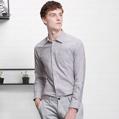Acacia bird xiangsiniao long-sleeved shirt male striped square collar cotton fashion casual foundation long lining Slim version 2018 autumn new B1 blue 190104B 43
Acacia bird xiangsiniao long-sleeved shirt male striped square collar cotton fashion casual foundation long lining Slim version 2018 autumn new B1 blue 190104B 43