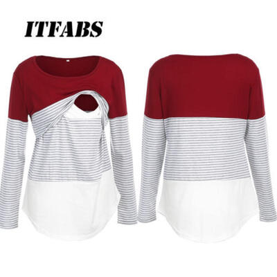 Pregnant Womens Cotton Vest Nursing Tops Maternity Breastfeeding T-Shirt Blouse
Pregnant Womens Cotton Vest Nursing Tops Maternity Breastfeeding T-Shirt Blouse