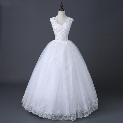 Vestido De Noiva 2018 New Arrival Organza V-neck Crystal Diamond Lace Up Ball Gown Lace Satin Princess Wedding Dresses
Vestido De Noiva 2018 New Arrival Organza V-neck Crystal Diamond Lace Up Ball Gown Lace Satin Princess Wedding Dresses